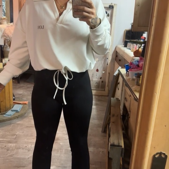 Ribbed LOV top - Picture 3 of 4